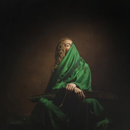 Girl with The Green Cloth