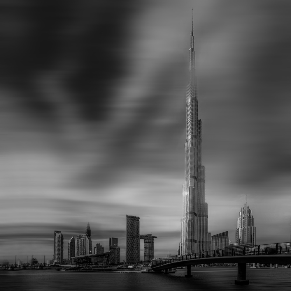 Dubai Downtown Cityscape, Dubai, UAE. von mohamed kazzaz