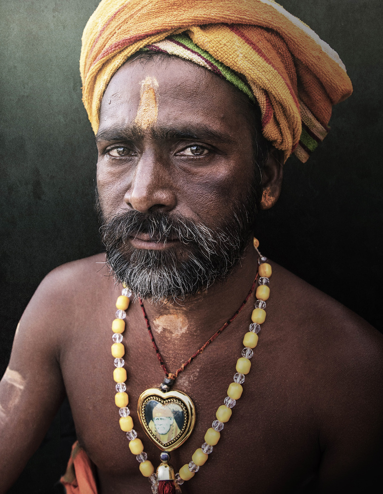 Portrait.India von Mohammed Alhajri