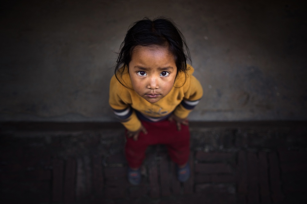 Kathmandu Girl von Mohammed Baqer