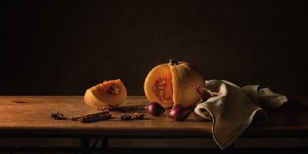 Still life pumpkin