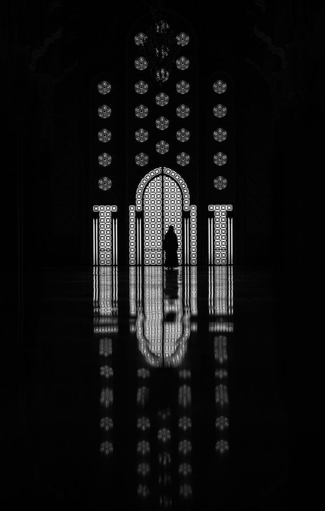 in the Hassan II Mosque von Moris Raskin