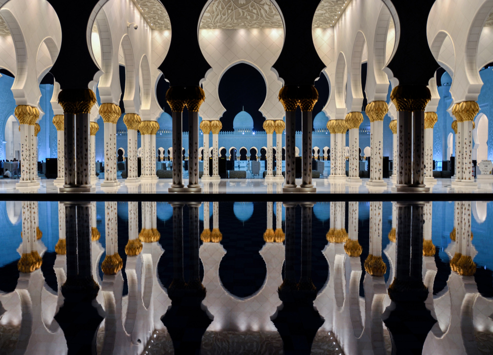 Blue Hour &amp; Reflection von Mrinal Nath