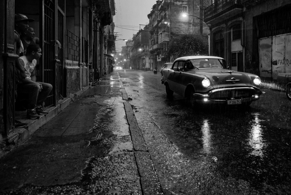 Havana in the rain von Murray Sye