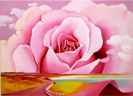 The Rose, 2003 (oil on canvas)  von Myung-Bo  Sim