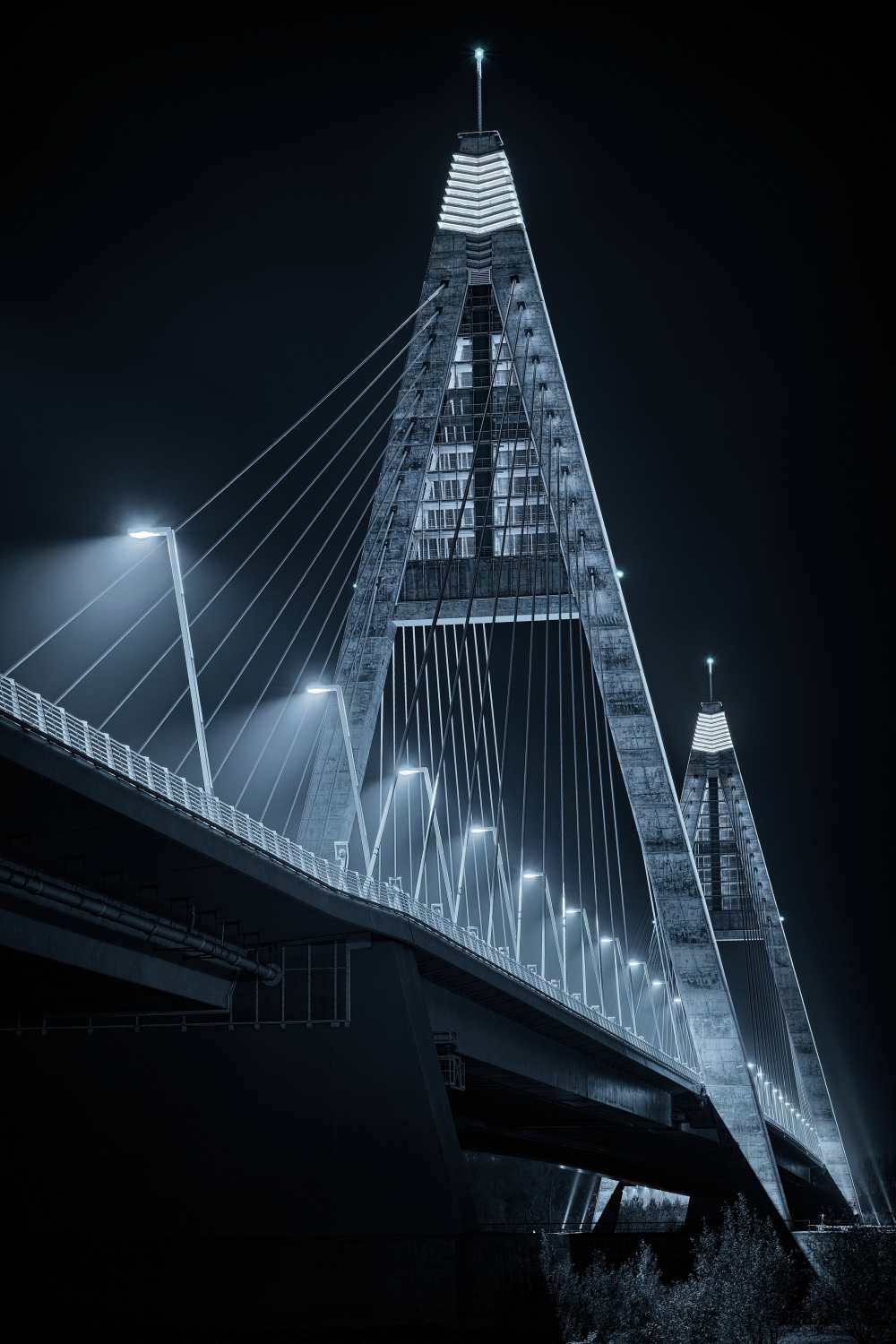 Megyeri Bridge von Nándor László