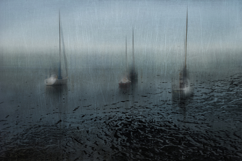 Sailing boats in the harbor von Natalia