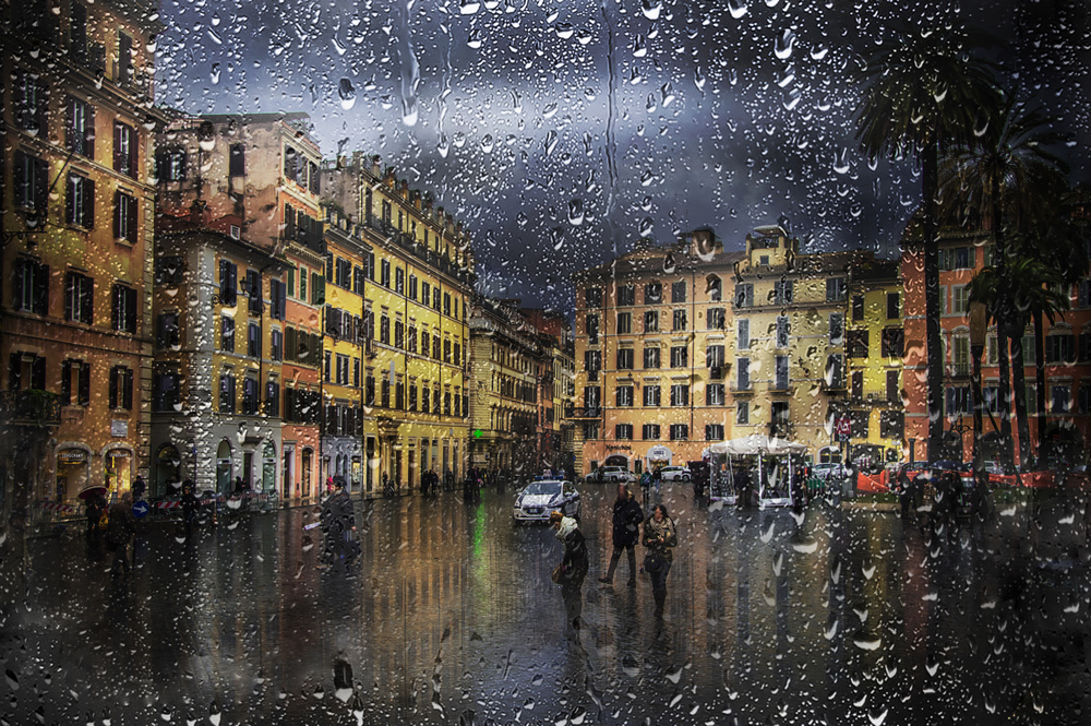 Still rain in the city von Nicodemo Quaglia