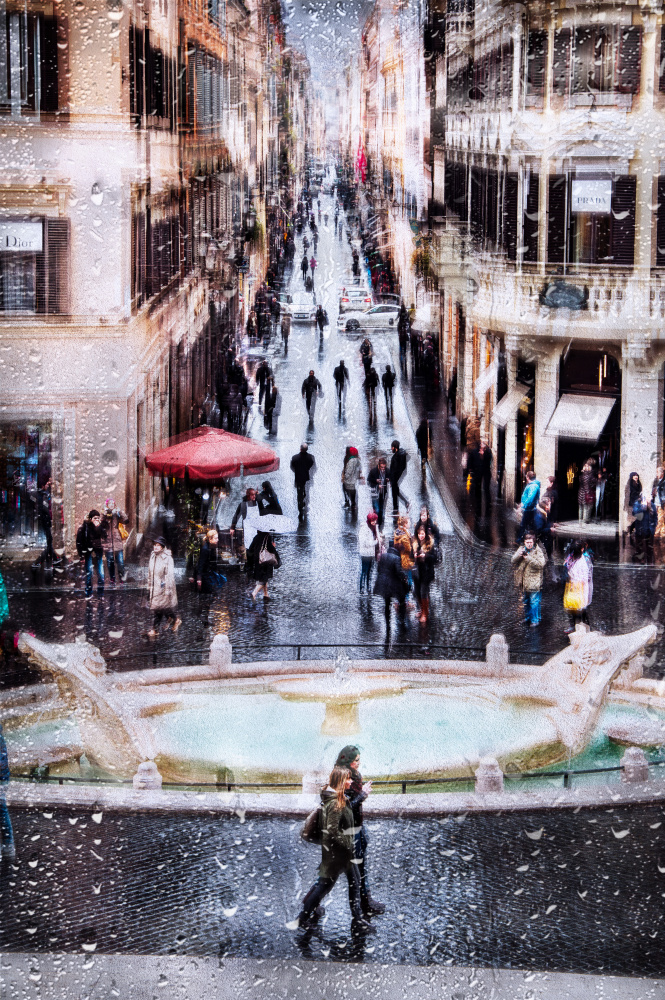 Fontana della Barcaccia von Nicodemo Quaglia