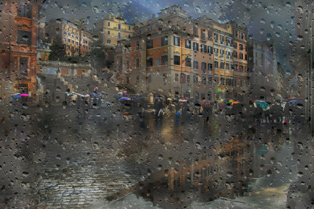 Rain in the city von Nicodemo Quaglia