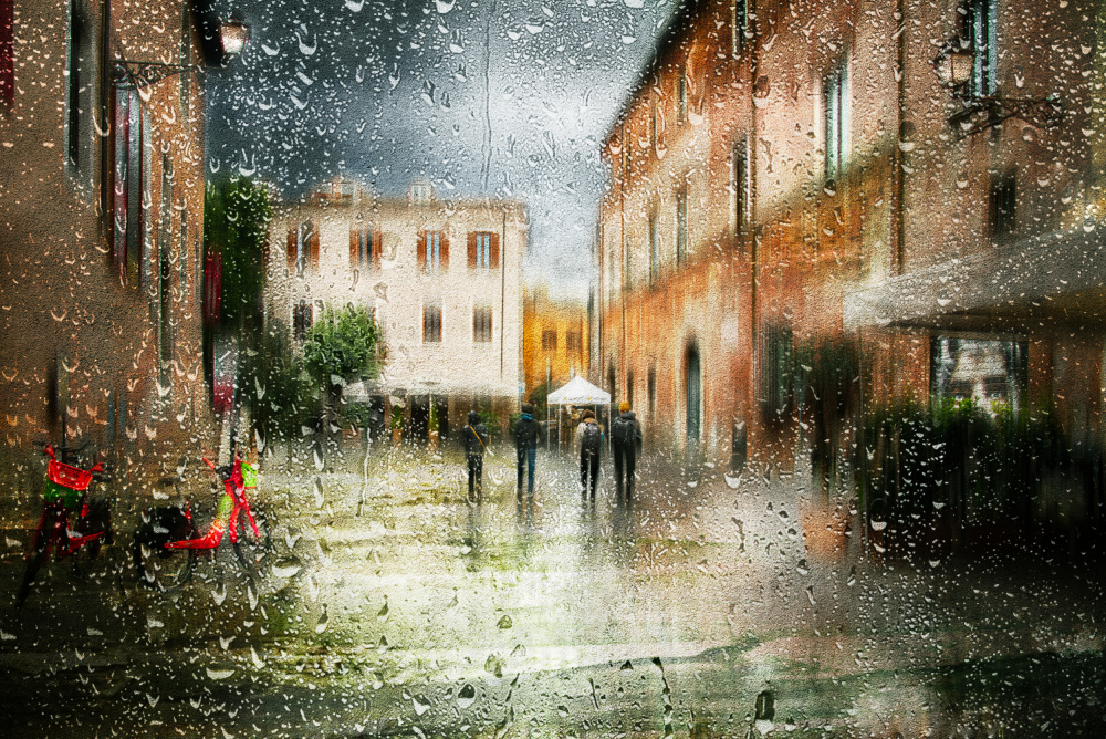 Tastevere after the rain von Nicodemo Quaglia