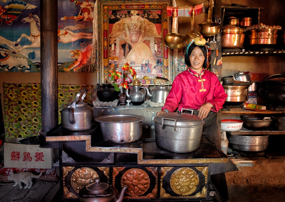 My golden Kitchen von Nicolas Marino