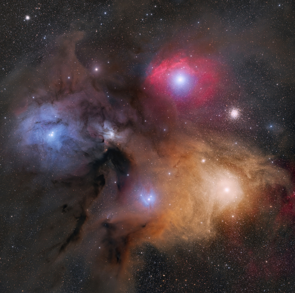 Rho Ophiuchi Cloud Complex von Nicolas Rolland