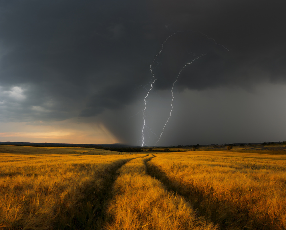 Wetterfront von Nicolas Schumacher