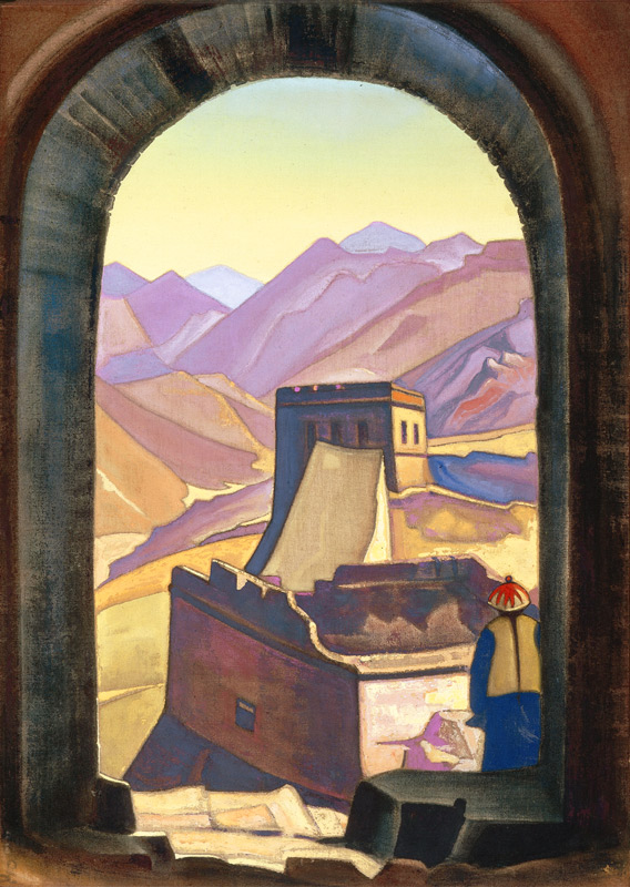 Die große Mauer von Nikolai Konstantinow Roerich