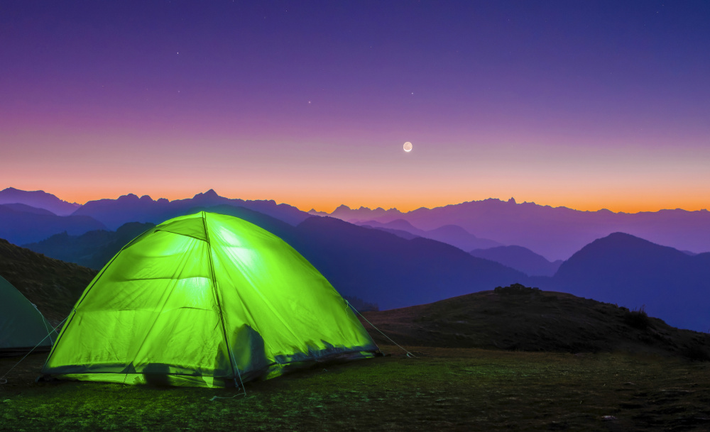 MOONLIGHT CAMPING von Nikunj