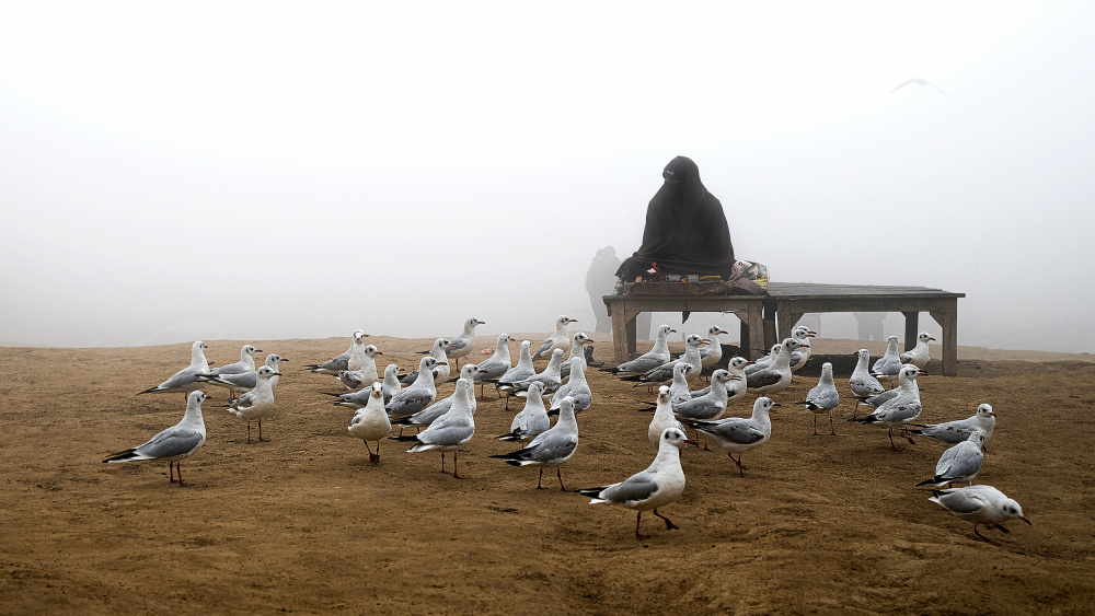 Cold Morning von Nilendu Banerjee