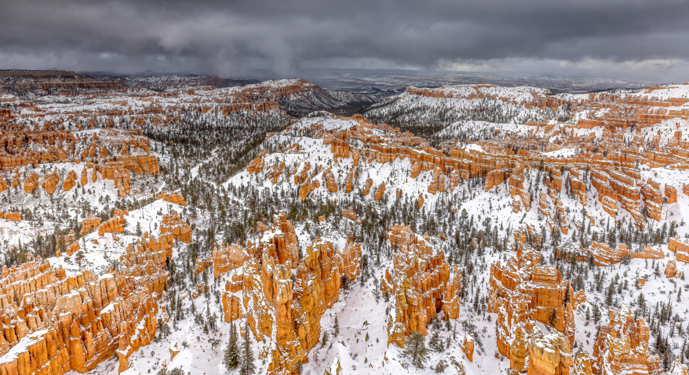 Bryce Canyon in Winter von Ning Lin