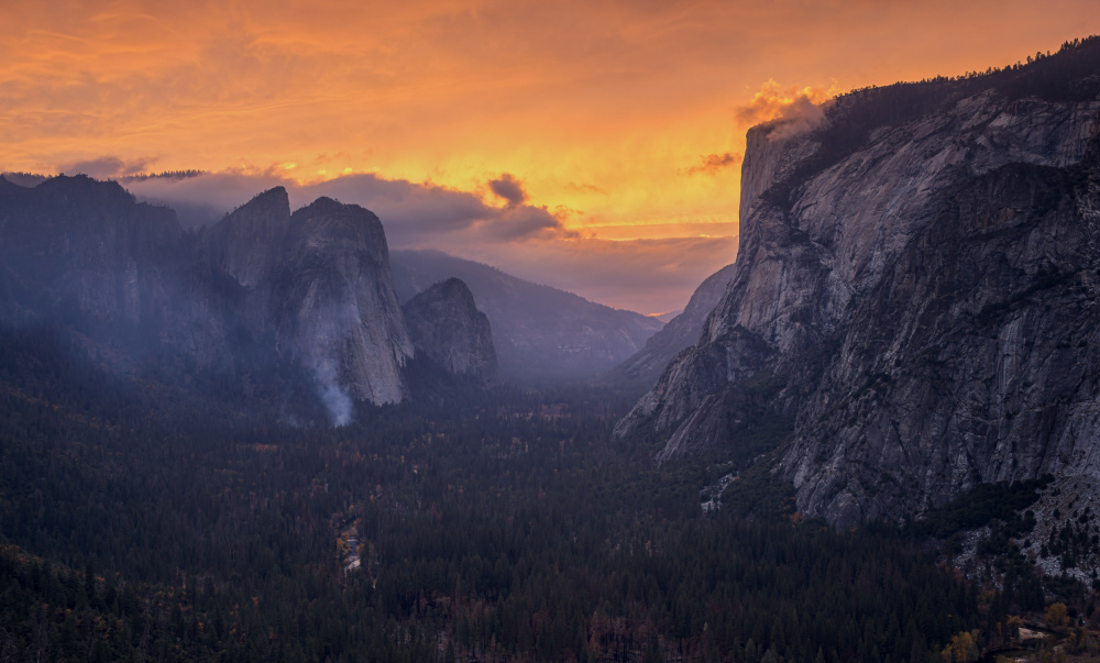 Reverse Tunnel View von Ning Lin