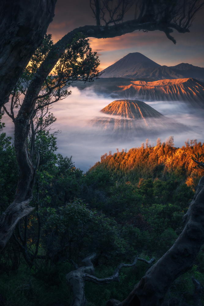 First glimpses of Mount Bromo von NingYun Ye