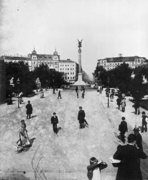 Berlin,Ansicht Belle-Alliance-Platz/Foto von 