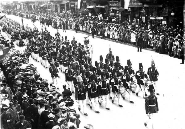 Berlin,Friedrichstrasse,Garderegiment von 