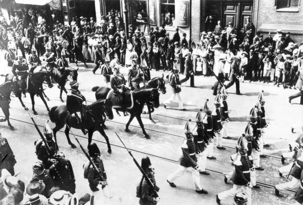 Berlin,Friedrichstr,Kaiser Wilhelm,Soehne von 