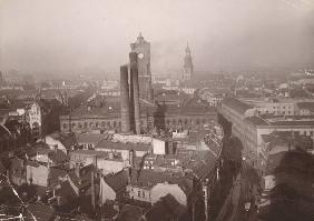 Berlin,Blick auf Rotes Rathaus/Haeckel