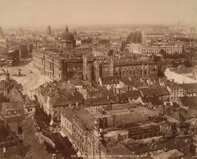 Berlin, Stadtschloss vom Rathausturm/Levy