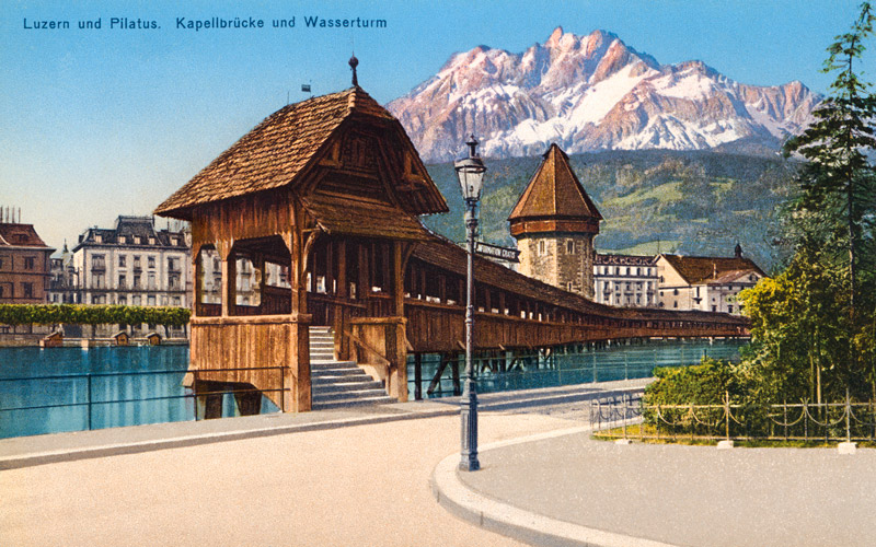 Luzern, Kapellbrücke von 