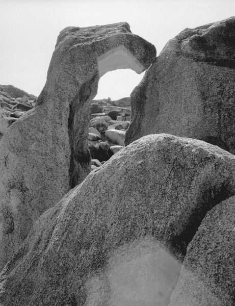 Rocks at Idar (b/w photo)  von 