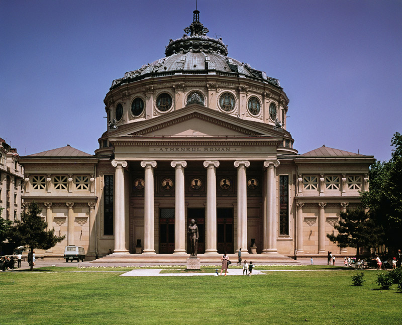 The Romanian Atheneum (Atheneul Roman), Bucharest, Romania von 