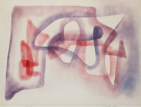 Three subjects, polyphonic, 1931 (no 44) (oil and pen on paper on cardboard)  von 