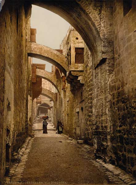 Jerusalem, Via Dolorosa von 