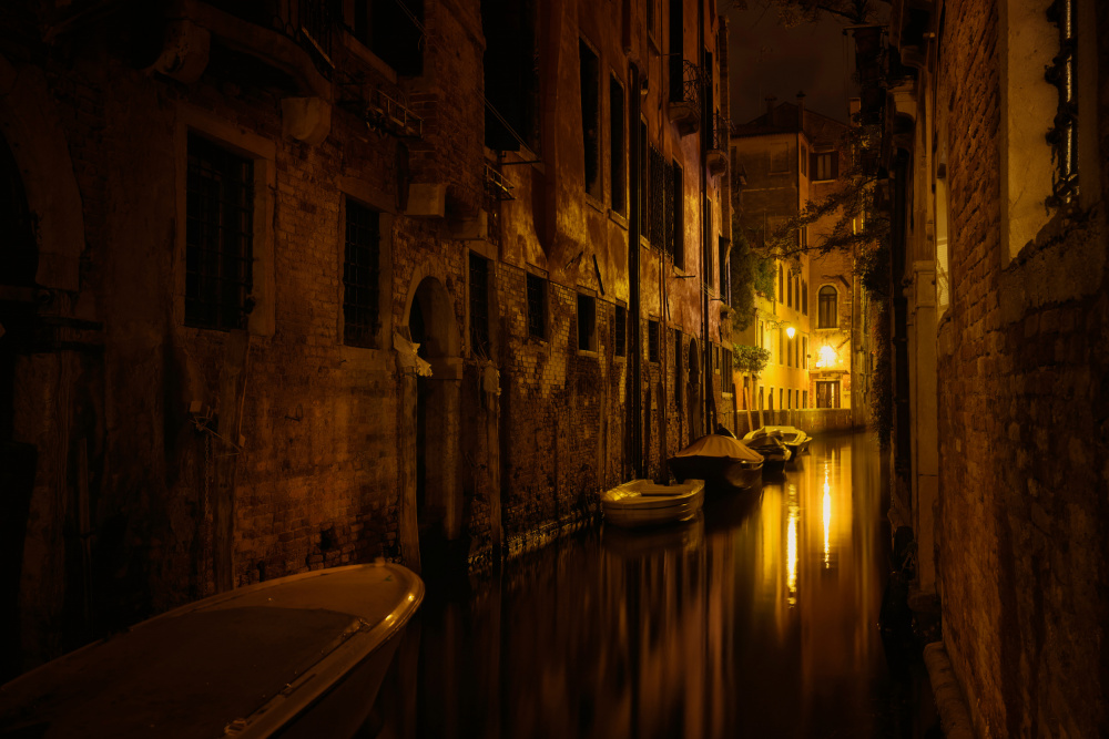 Venice at night von Norbert Maier