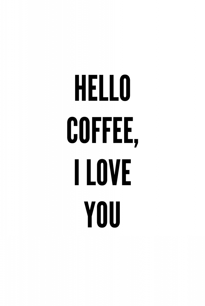 Hello Coffee von Oju Design