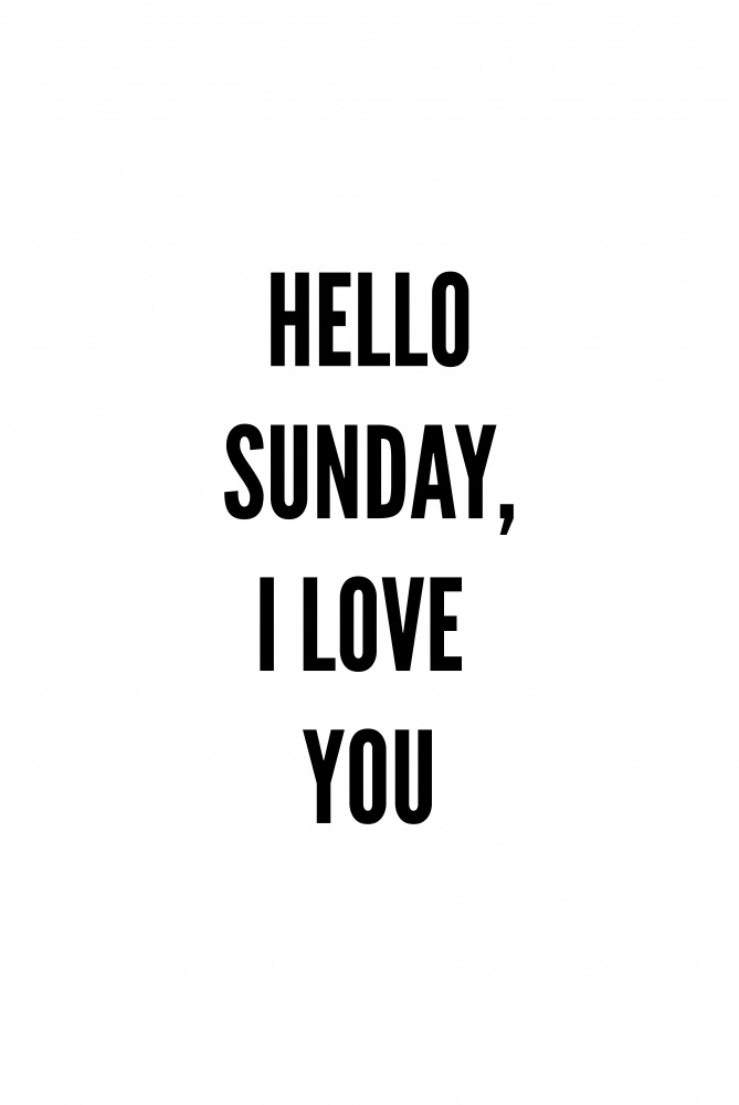 Sunday Love von Oju Design