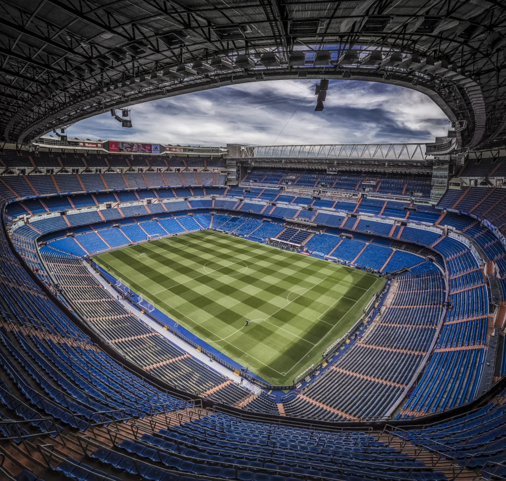 Santiago Bernabéu von Ole Moberg Steffensen