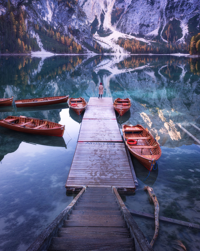 Lago di Braies von Oleg Rest