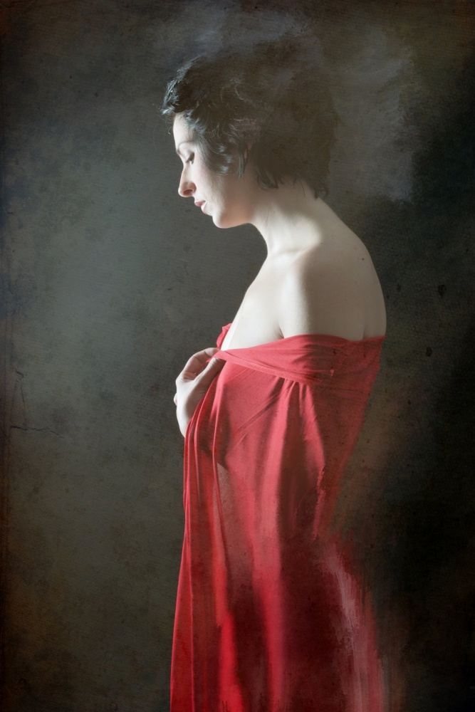 red cloak von Olga Mest