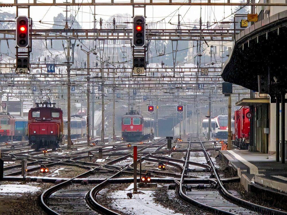 Icy railways von Olivier Schram