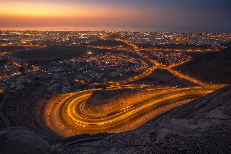 Sunset from Muscat