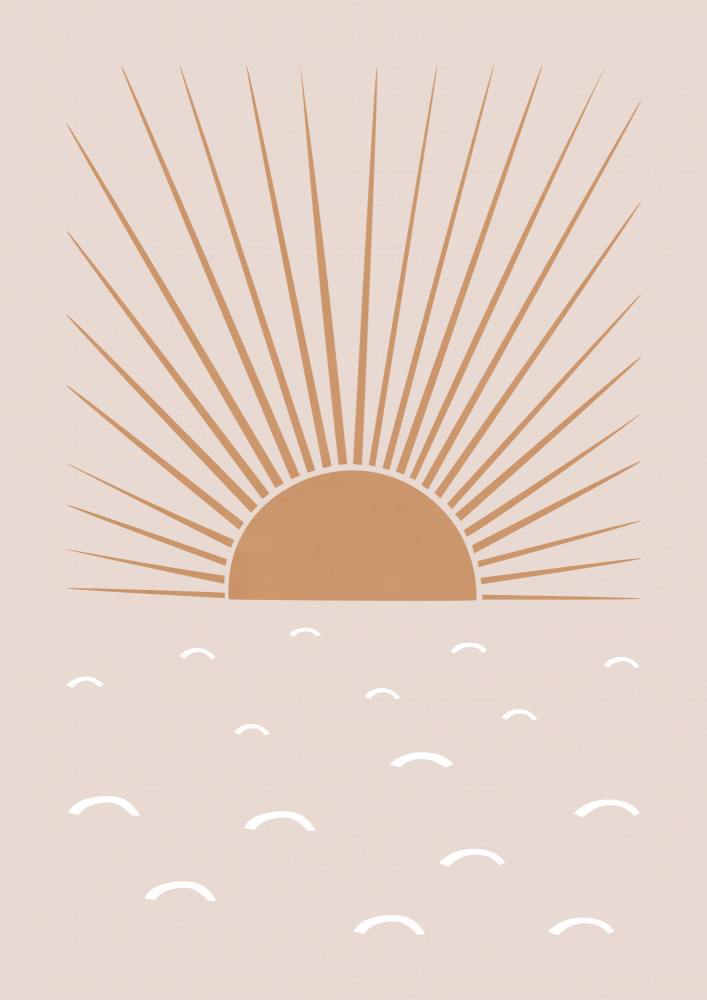 Blush Sun von Orara Studio