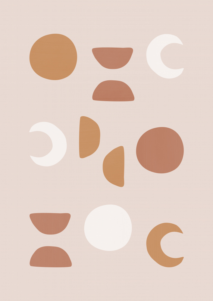 Blush Moon Phases von Orara Studio