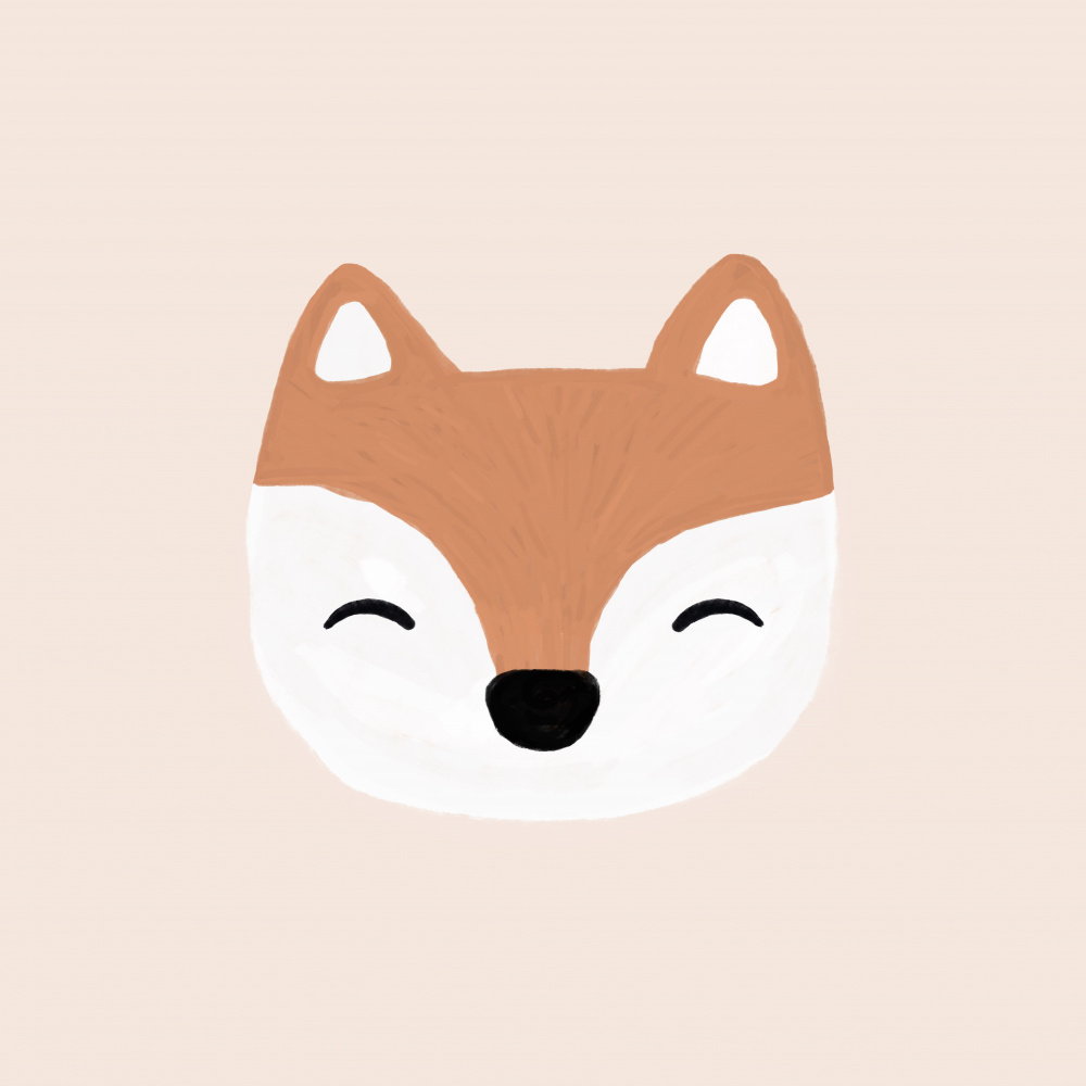 Blush Fox von Orara Studio