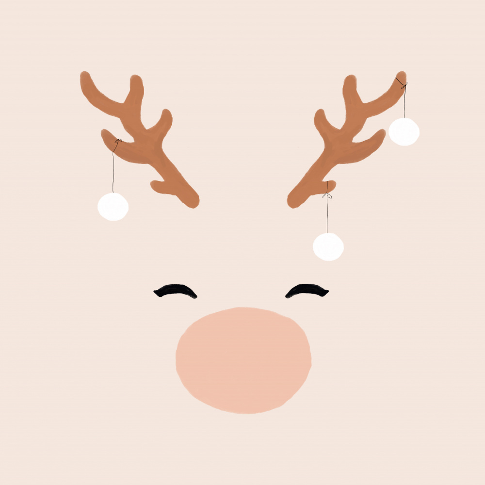 Deer & Baubles von Orara Studio