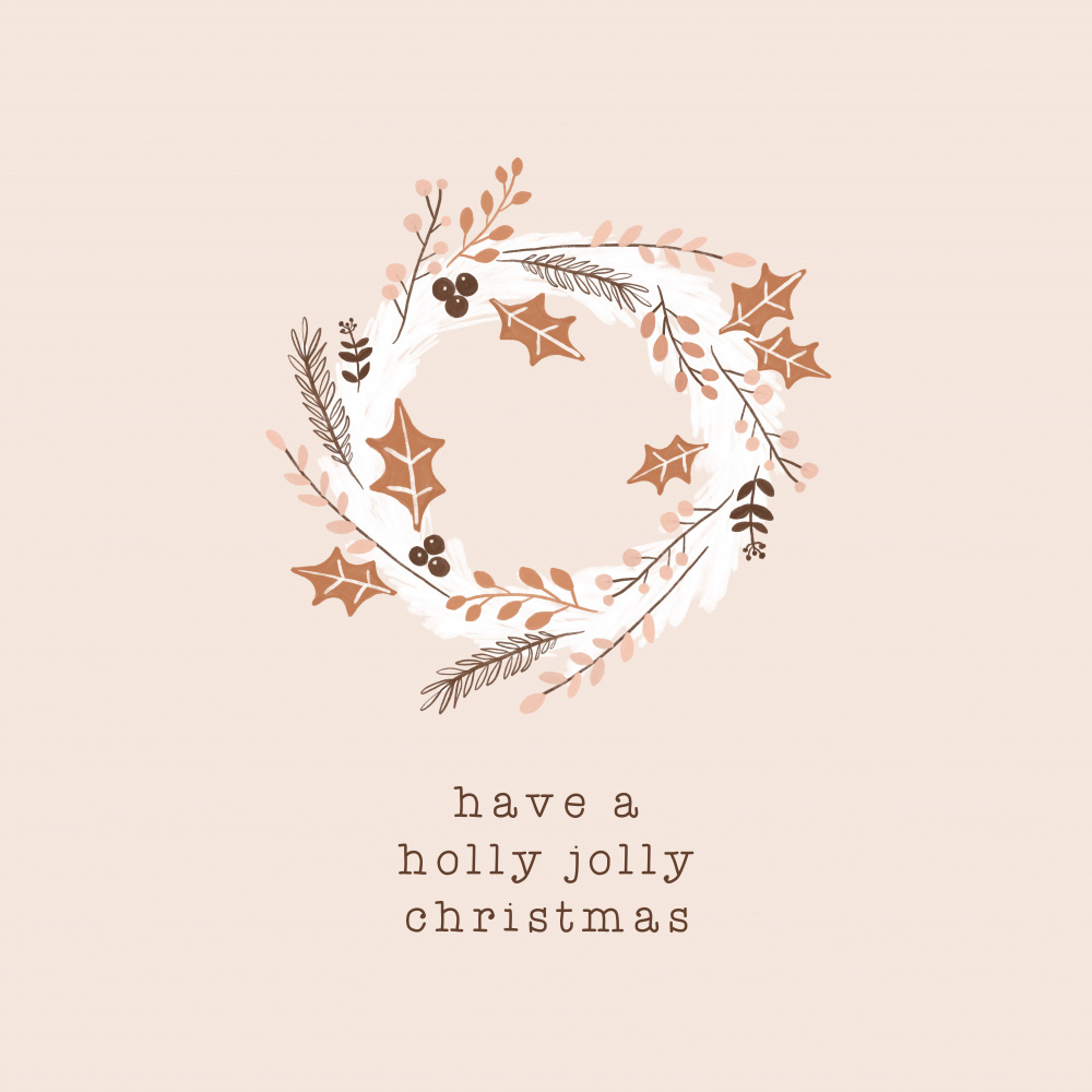 Have a Holly Jolly Christmas von Orara Studio