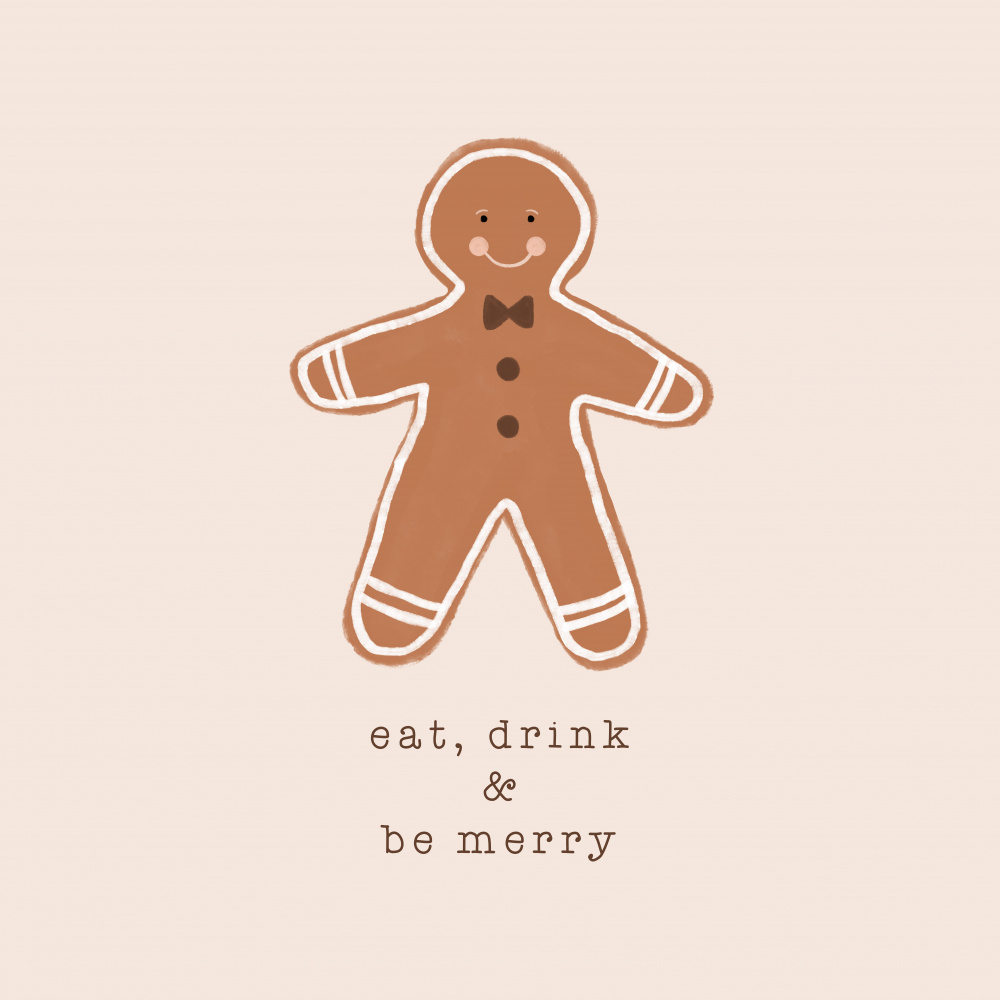 Eat Drink & Be Merry von Orara Studio