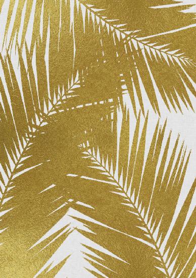 Palm Leaf Gold III