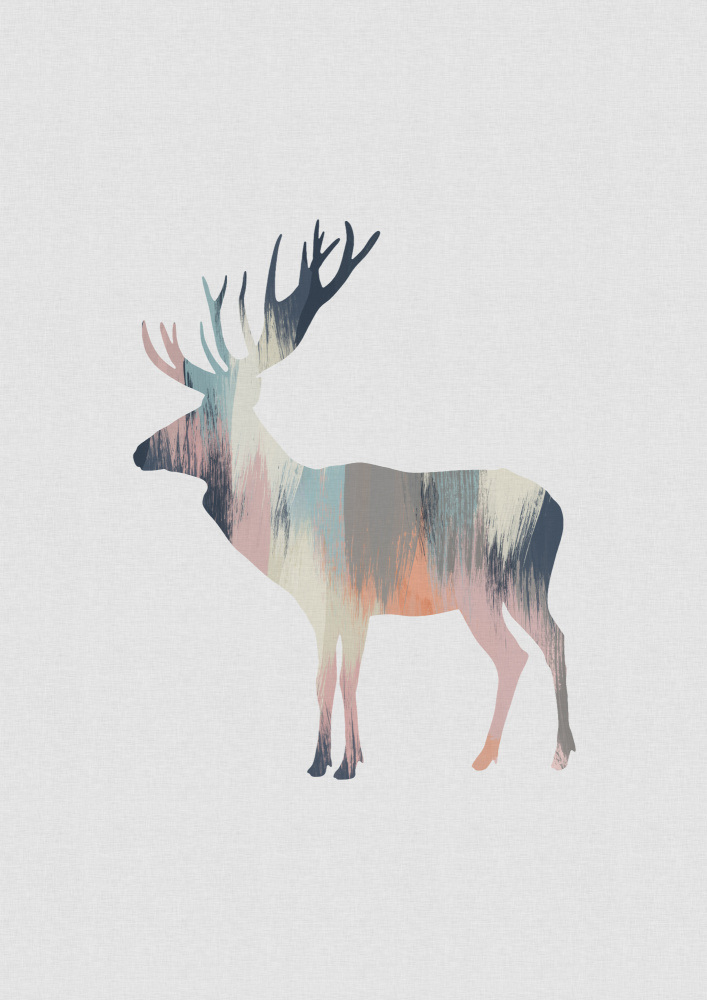 Pastel Moose von Orara Studio